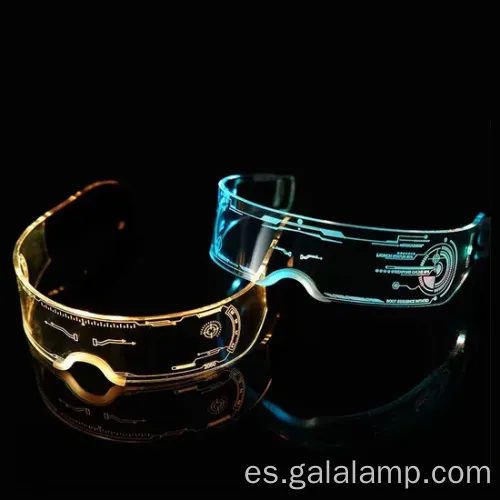 Gafas de visión nocturna LED coloridas